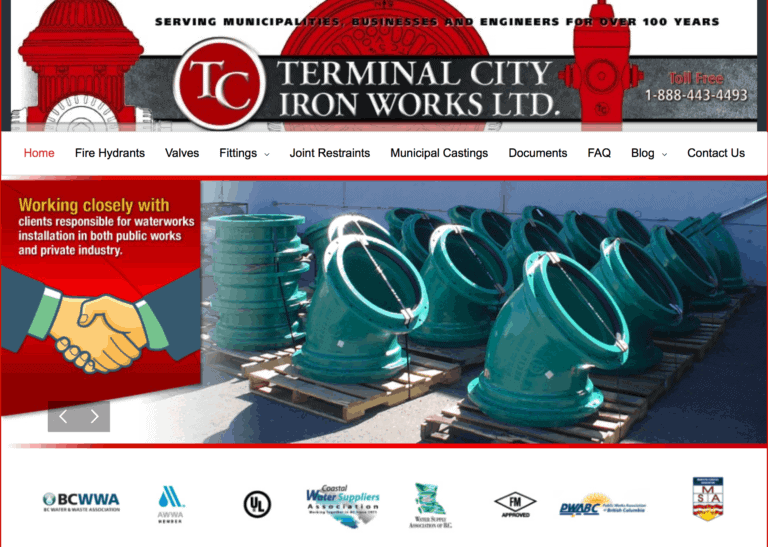 Terminal city iron works homepage