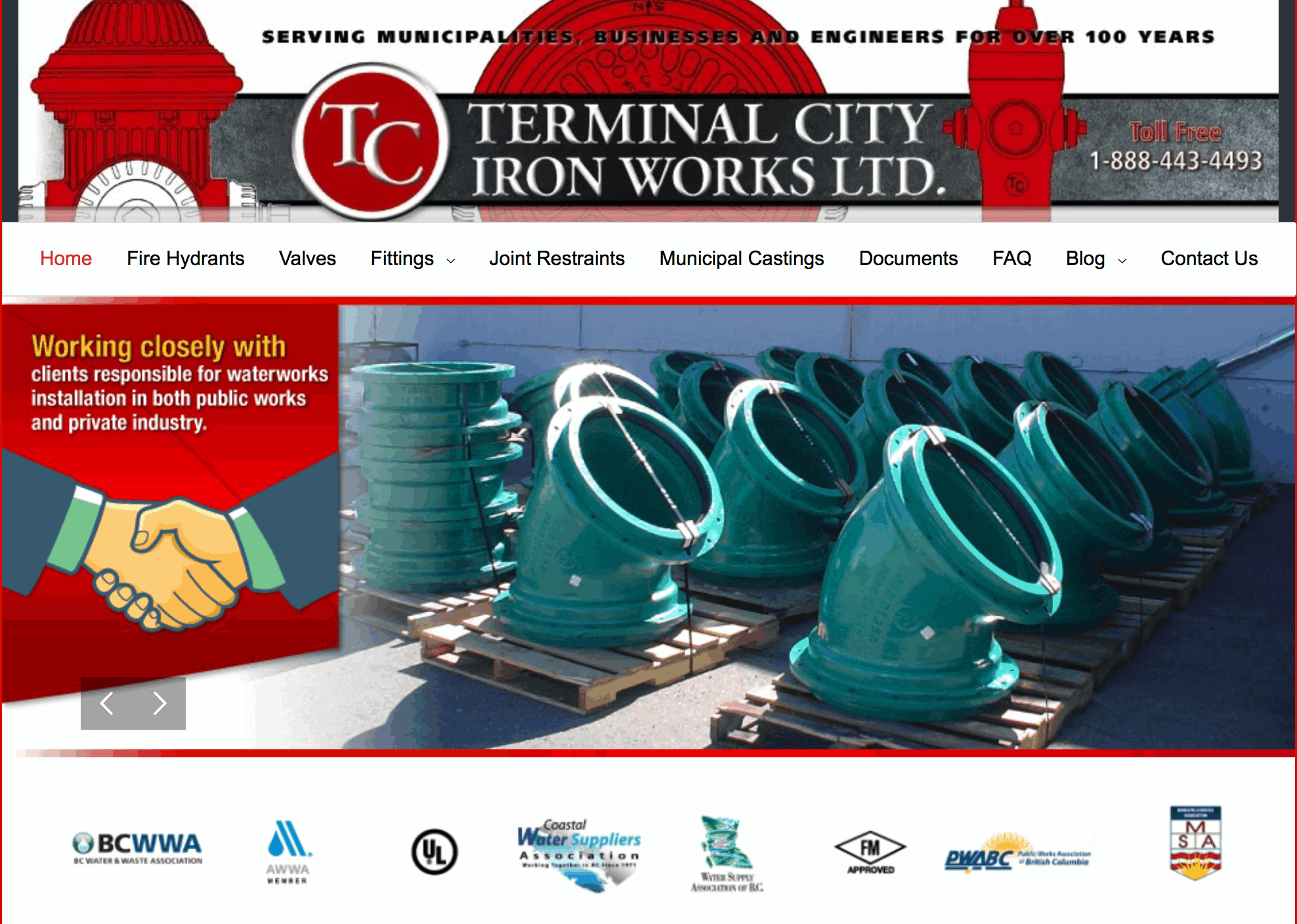 Terminal city iron works homepage