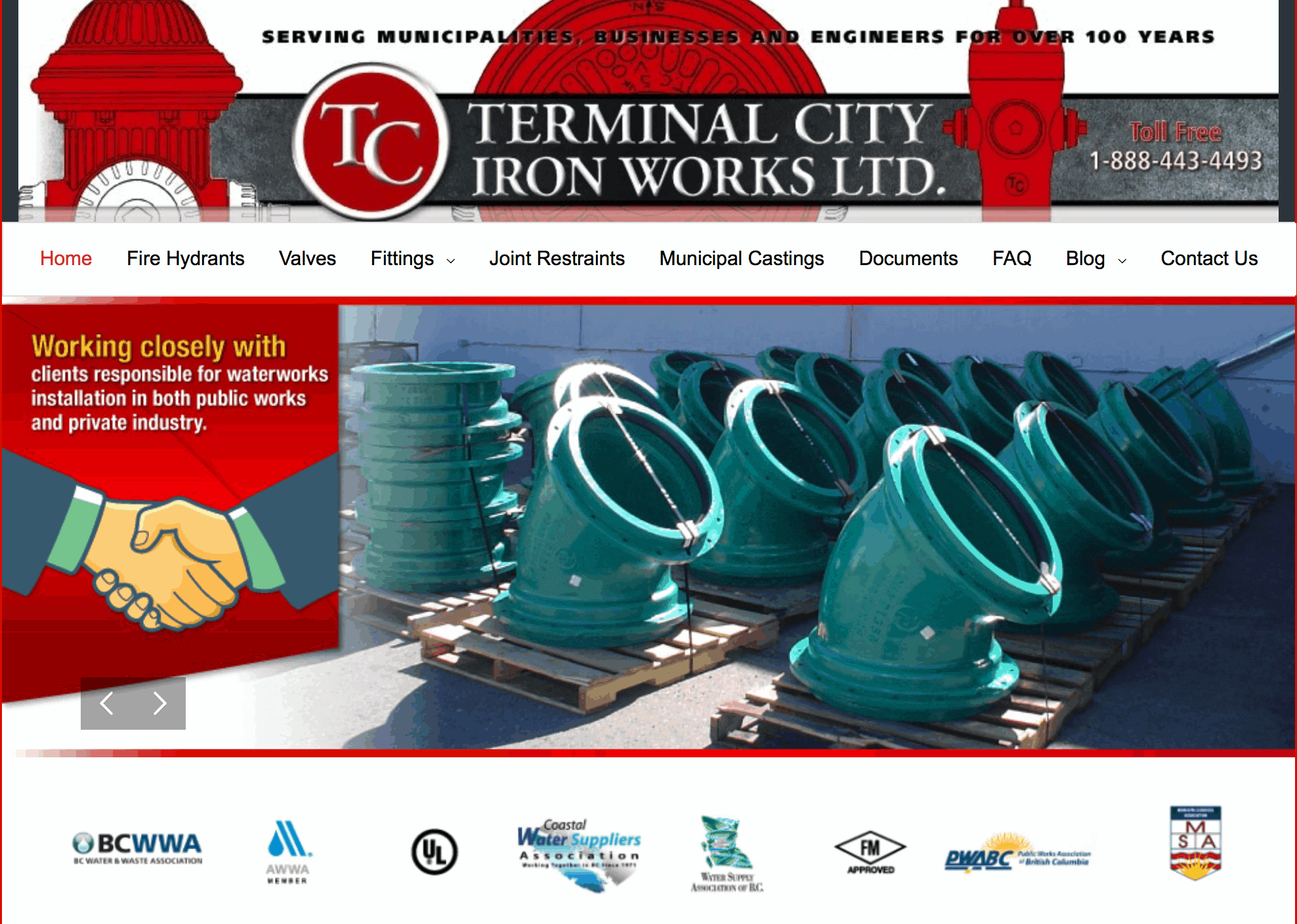 Terminal City Iron Works Homepage